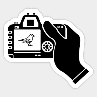 Bird Photographer Sticker